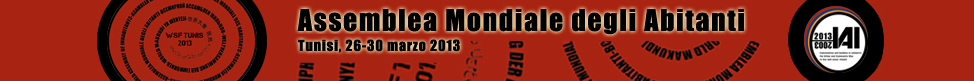 Assemblee Mondial Habitants 2013