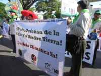 AIH presente en la Manifestación de Cancún contra la COP 16, MEJICO, diciembre 2010