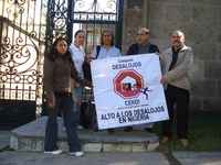 La alianza internacional de los habitantes y la sociedad civil mexicana exige a la embajada de Nigeria alto a los desalojos y a la masacre de la población en Rivers, MEXICO, diciembre 2009