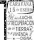 Mar del Plata, 1º Caravana por la recuperacion de la tierra y  el derecho a la vivienda digna