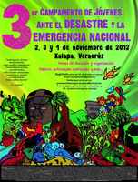 México, Tercer Campamento de Jóvenes ante el Desastre y la Emergencia Nacional
