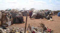The displaced in Bulo Hawo, near the Kenyan border,KENYA, october 2009