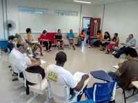Workshop: treinamento em rede pelo direito ao território, organizado pela Universidade Urbana Popular da AIH