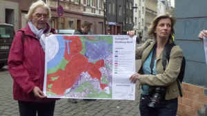 The map of urban renewal and gentrification (Duisburg, 26 04 2013)