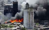 Incêndio atinge favela no centro de São Paulo